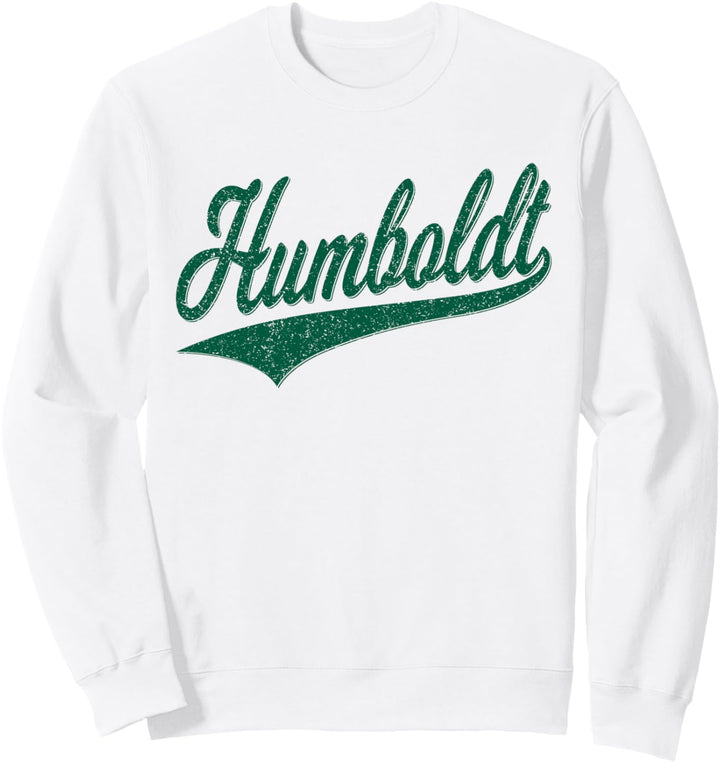 HUMBOLDT County CA Varsit Script Klassisches Sport-Trikot Sweatshirt