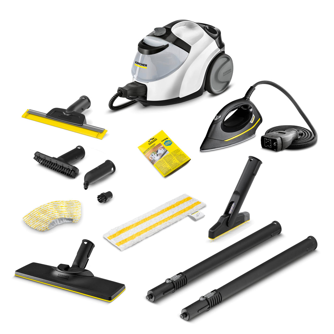 Kärcher Dampfreiniger SC 5 EasyFix Iron Select Bath Edition, Dampfdruck: max. 4,2 bar, Aufheizzeit: