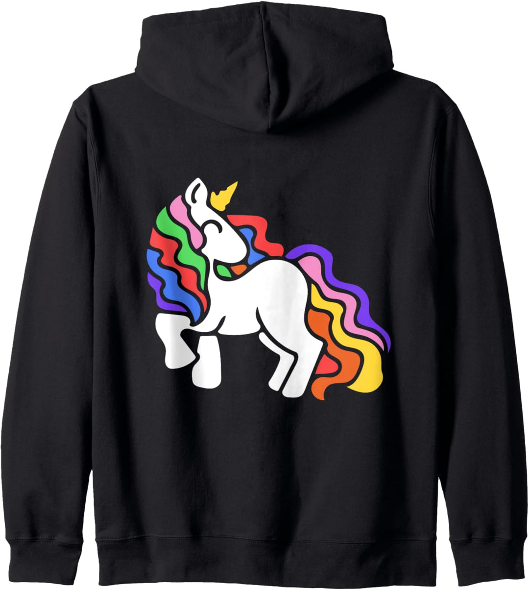 Cute rainbow unicorn Kapuzenjacke