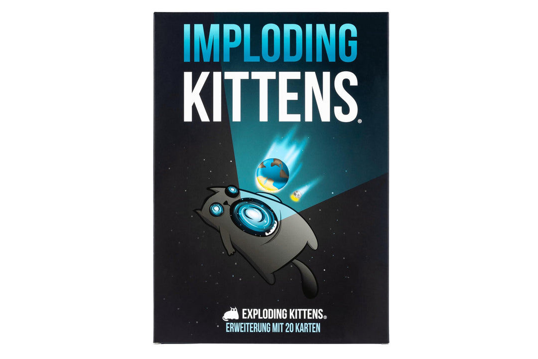 Exploding Kittens, Exploding Kittens – Imploding Kittens, Erweiterung, Partyspiel, Kartenspiel, 2-6