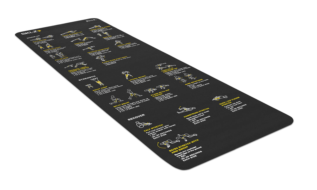 SKLZ Unisex-Adult Trainermat Sport Performance Trainingsmatte inkl. Kräftigungs, Dehnungs-und Schnel