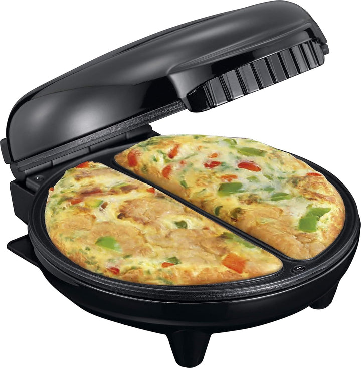 MELISSA 16250086 Omlett Maker Kontaktgrill-750 Watt Omeletts schnell, einfach und ohne Anhaften zube