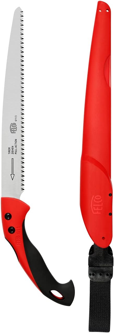 FELCO 611 Säge (Sägeblatt-Länge 33 cm, Astsäge Schnitt-ø 100 mm, Länge 500 mm, konisches Sägeblatt,