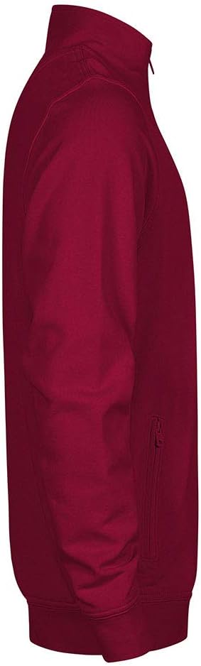 EXCD Sweatjacke Herren, Granat, XXL