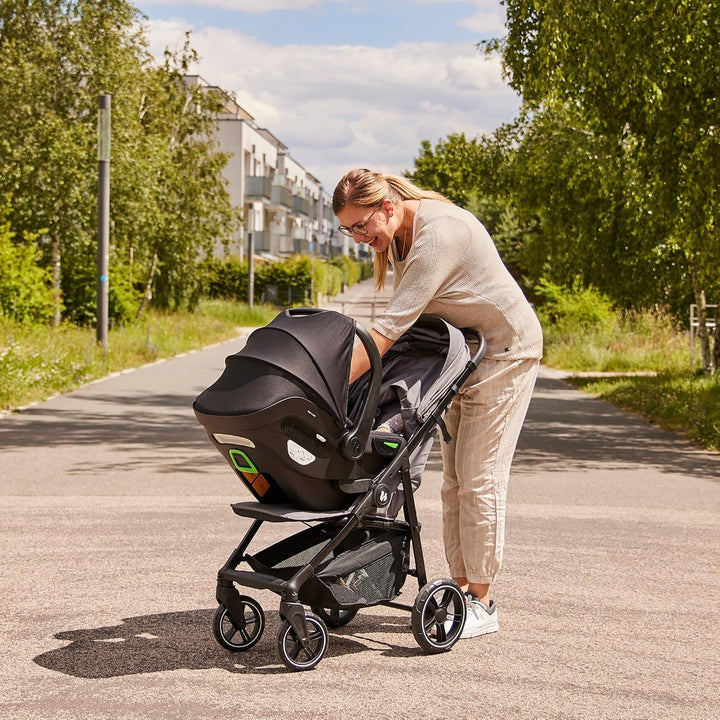 hauck Babyschalen Adapter, Schwarz - nur Kompatibel mit Shop N Care Kinderwagen - Geeignet für Drive