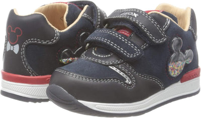 Geox Baby-Jungen B Rishon Boy D First Walker Shoe 22 EU Navy, 22 EU Navy