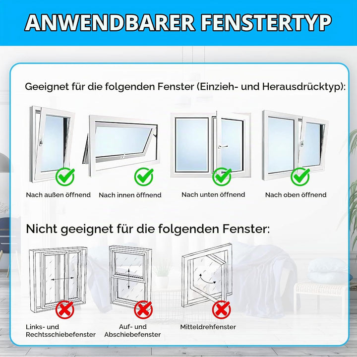 LYUNIT 560CM Fensterabdichtung für Mobile Klimageräte, Klimaanlagen,Wäschetrockner, Ablufttrockner,
