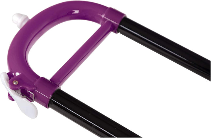 Classic Cantabile MardiBrass ABS Kunststoff Quart-Posaune - Bb/F-Stimmung - Fiberglas-Zug - 850g lei