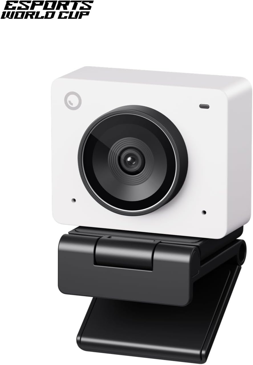 OBSBOT Meet 2-4K Webcam für PC mit 1/2" Sensor, KI Framing& Autofokus, Beauty-Modus, Gestensteuerung