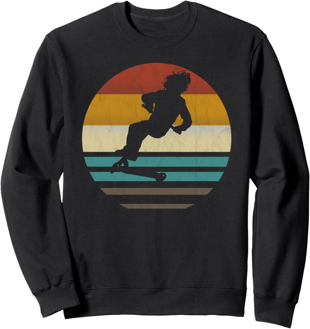 Stunt-Scooter Stunt-Scooter Tretroller retro vintage Sweatshirt