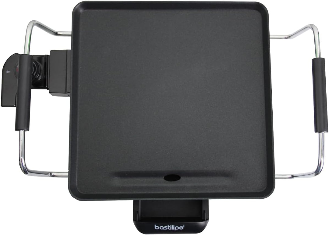 Bastilipo VFT-1500, Vulcano Fast Table Chef, Grillbrett, 1500 W, 28 x 28 cm, Antihaft-Oberfläche.