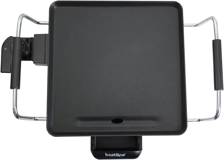 Bastilipo VFT-1500, Vulcano Fast Table Chef, Grillbrett, 1500 W, 28 x 28 cm, Antihaft-Oberfläche.