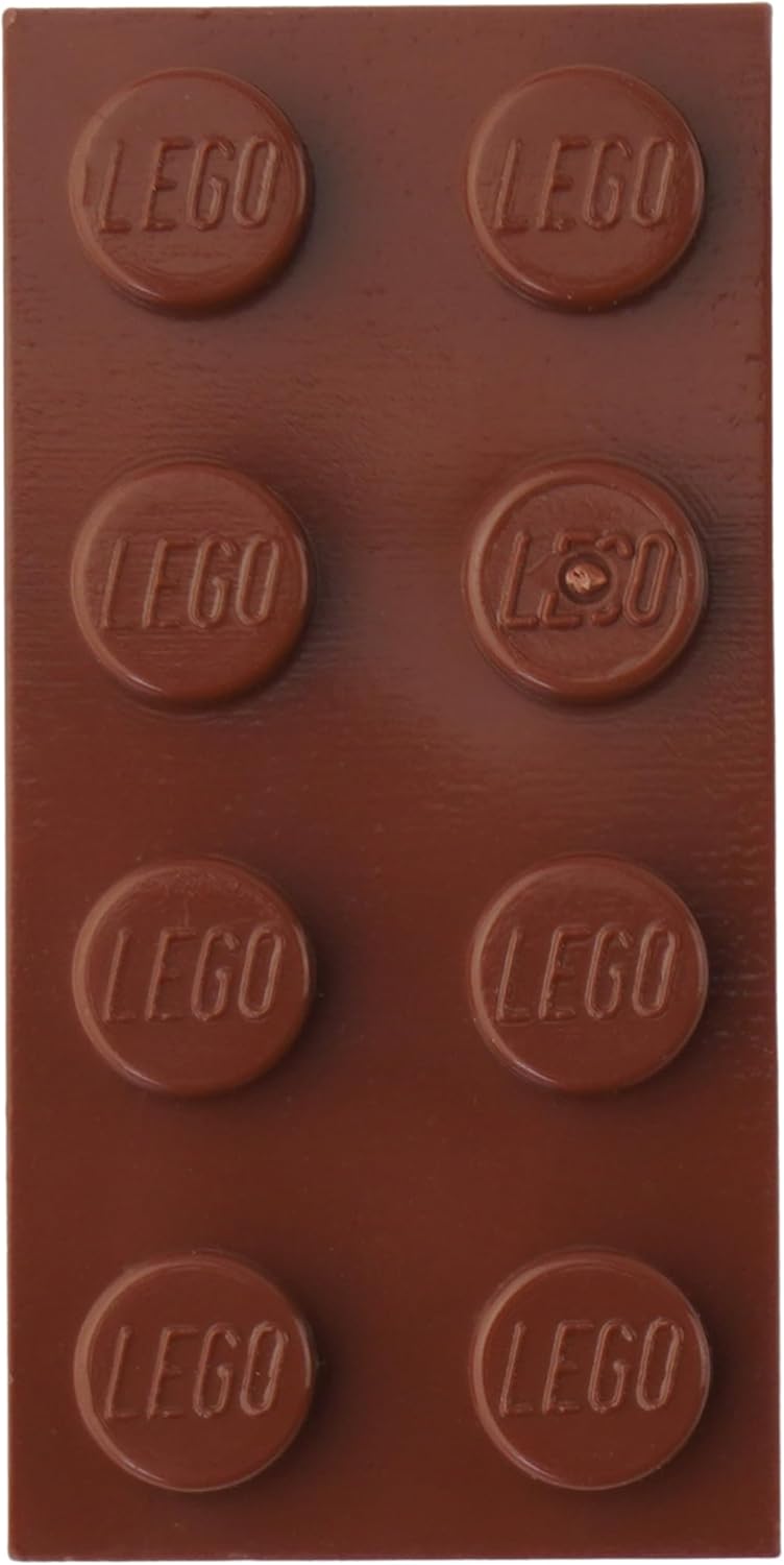 Lego® Classic Basic Steine Braun 3001-50 Stück 2x4 Steine Rotbraun - Ideal für Kreative Bauvorhaben