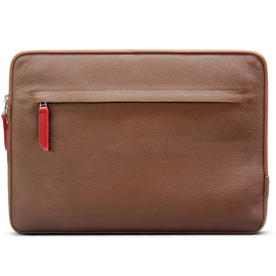 Pack & Smooch Für MacBook Pro 13 / MacBook Air 13 (M1 / M2) Hülle Pflanzlich Gegerbtes Leder Handmad