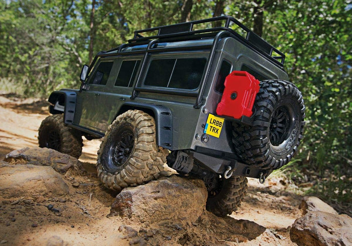 Traxxas Landrover Defender Brushed RC Elektro Modellauto Crawler 4WD (4WD) RTR 2.4GHz