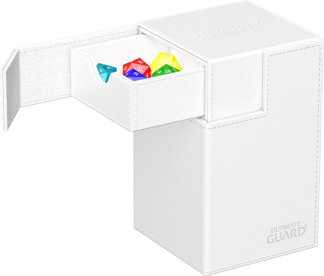 Ultimate Guard Flip`n`Tray 100+ XenoSkin Monocolor Weiss, Weiss