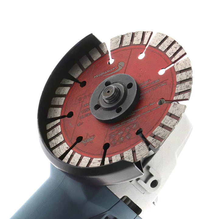 PRODIAMANT Turbo Diamant-Trennscheibe Beton 125mm x 22,23 mm Segmenthöhe 12mm 125/22,23mm, 125/22,23