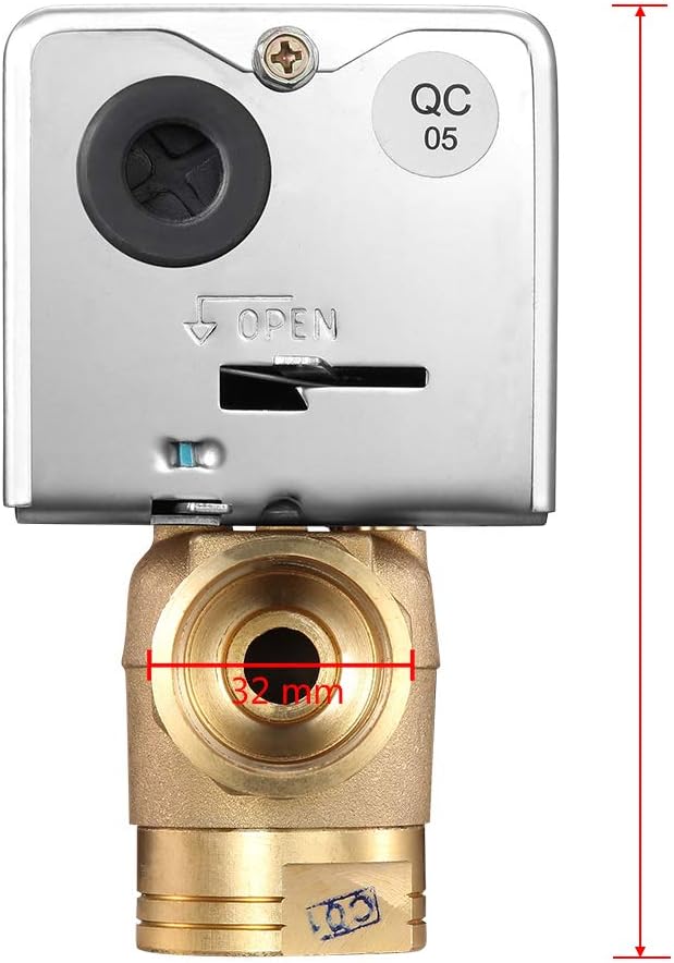 Motorisiertes Ventil 3 Wege Zonenventil 3/4 Zoll DN20 5 Drähte mit Endschalter 220VAC Normalerweise