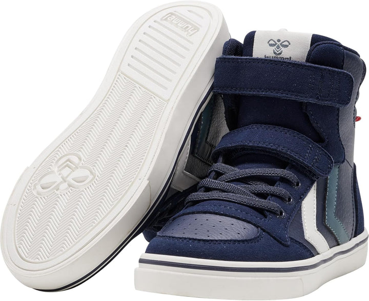 hummel Sneaker Slimmer Stadil Kinder Grösse 26 EU Black Iris, 26 EU Black Iris