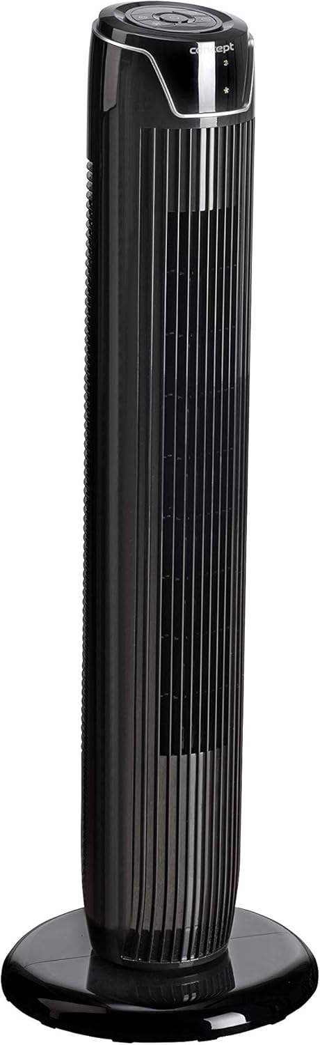 CONCEPT Hausgeräte VS5110 Säulenventilator schwarz
