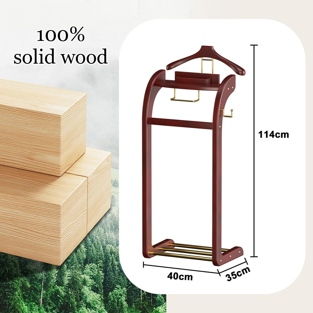 Stummer Diener in Holz Herrendiener Stummer Diener aus Massiv Holz Stummer Diener Herrendiener Stumm