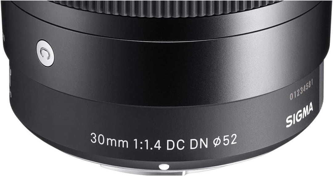 Sigma 30mm F1,4 DC DN Contemporary Objektiv für Canon EF-M Objektivbajonett Für Canon EF-M-Objektivb