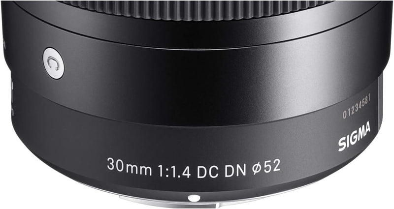 Sigma 30mm F1,4 DC DN Contemporary Objektiv für Canon EF-M Objektivbajonett Für Canon EF-M-Objektivb