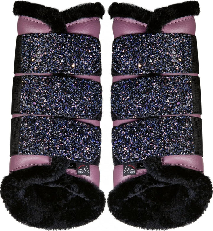 HKM Sparkle Gamaschen Schwarz XL