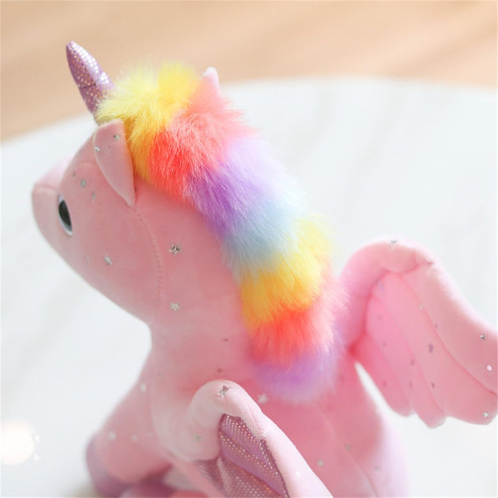 Trayosin 20/28cm Kuscheltier Einhorn Plüschtier für Mädchen,Niedliches Plüschtier Geschenk für 3-8 J