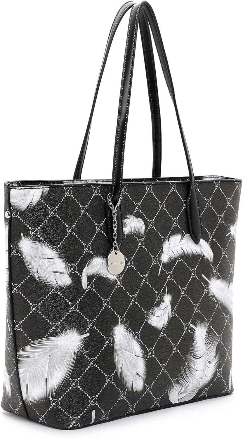 Tamaris Damen Handtasche 30107 Grösse: EU, Black-feather 193