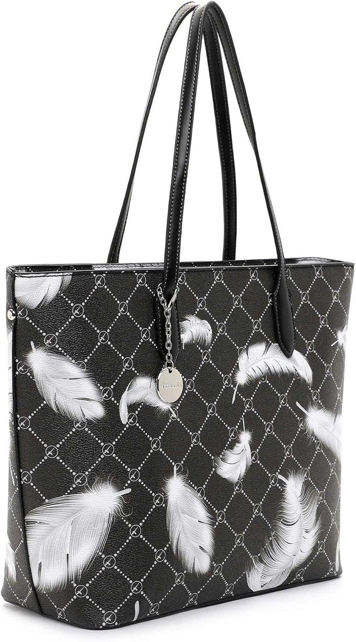 Tamaris Damen Handtasche 30107 Grösse: EU, Black-feather 193