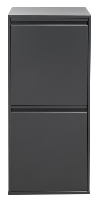 ARREGUI Basic CR404-B Mülltrennsystem aus Stahl | 3 Fächer Mülleimer für die Küche | 3 Fach Abfallei