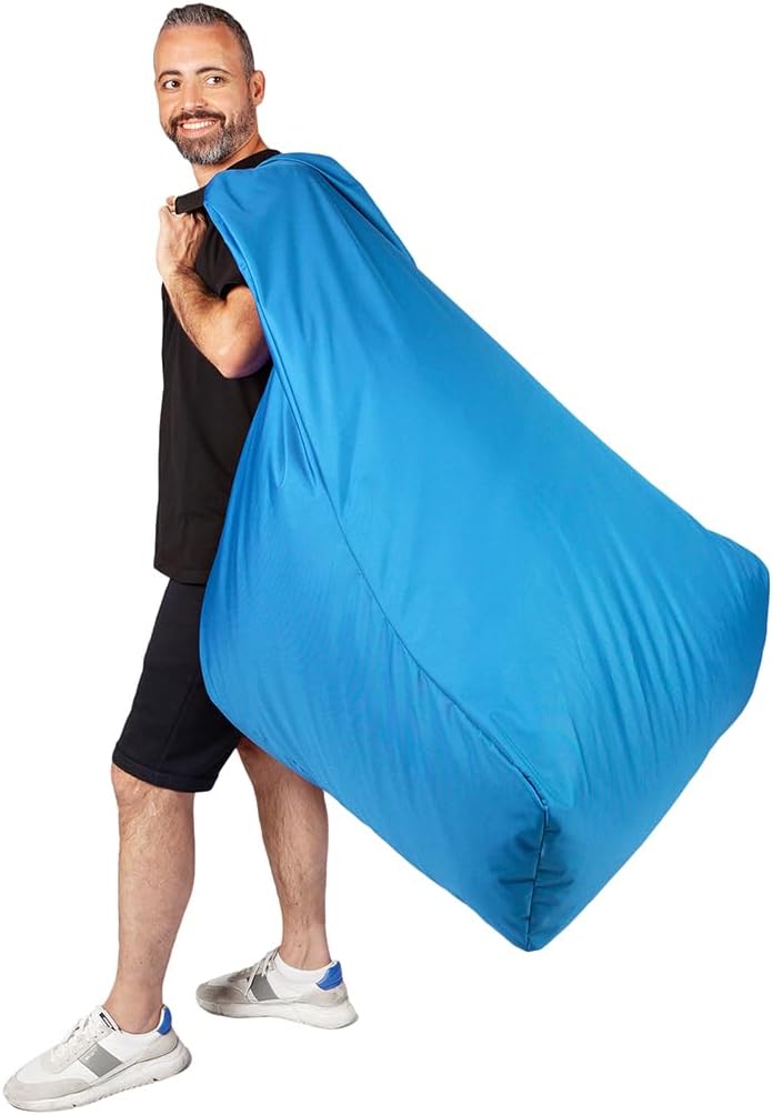 PATCH HOME Sitzsack Sitzkissen Beanbag Premium Lounge Gaming Sessel inkl. Würfel | 2 Grössen In & Ou
