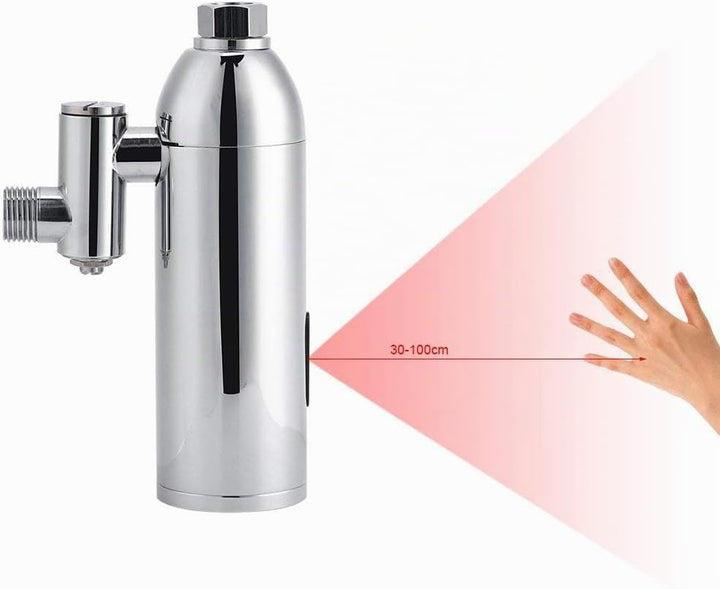 Fdit WC-Sitz, automatischer Sensor Urinal-Druckspüler Urinal-, offen, für mehr lecke WC, mit Kolibri