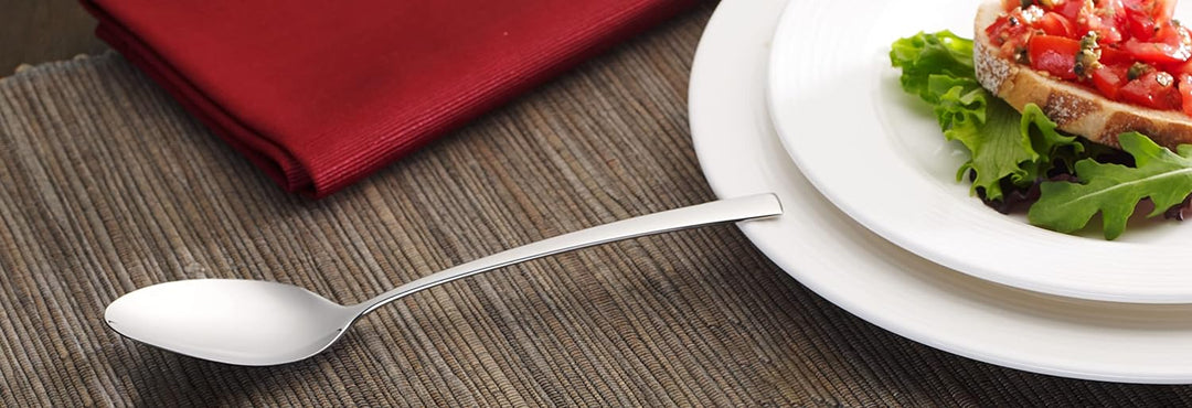 ECHTWERK Tafelbesteck Avelino, Silber Edition, 30-teilig, Essbesteck für bis zu 6 Personen, Edelstah