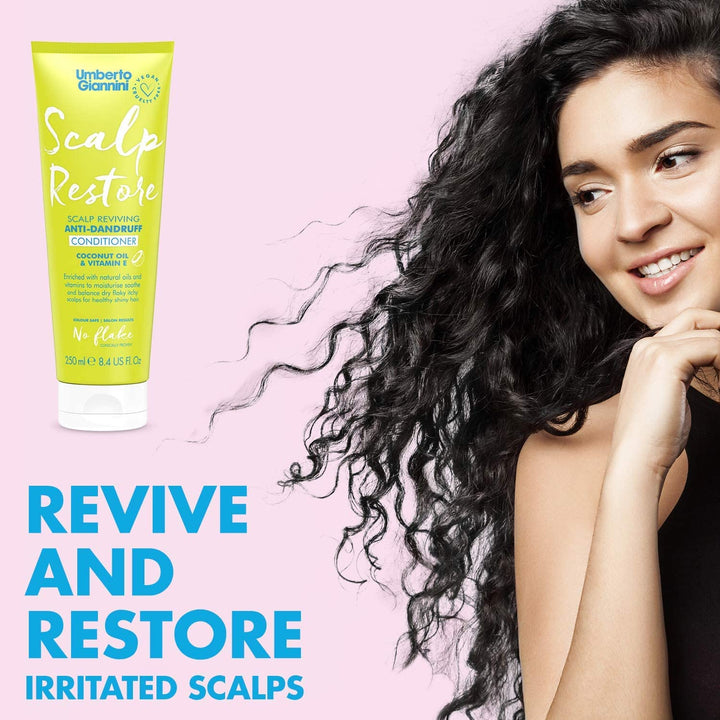 Umberto Giannini Scalp Restore Conditioner 250ml Anti-Schuppen Conditioner, 250 ml, Anti-Schuppen Co