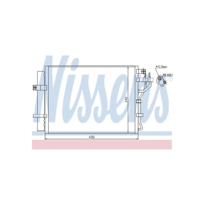 NISSENS 940219 Kondensator, Klimaanlage