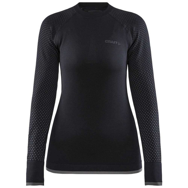 Craft Damen ADV Warm Fuseknit Intensity Ls W Oberteile XL Schwarz, XL Schwarz