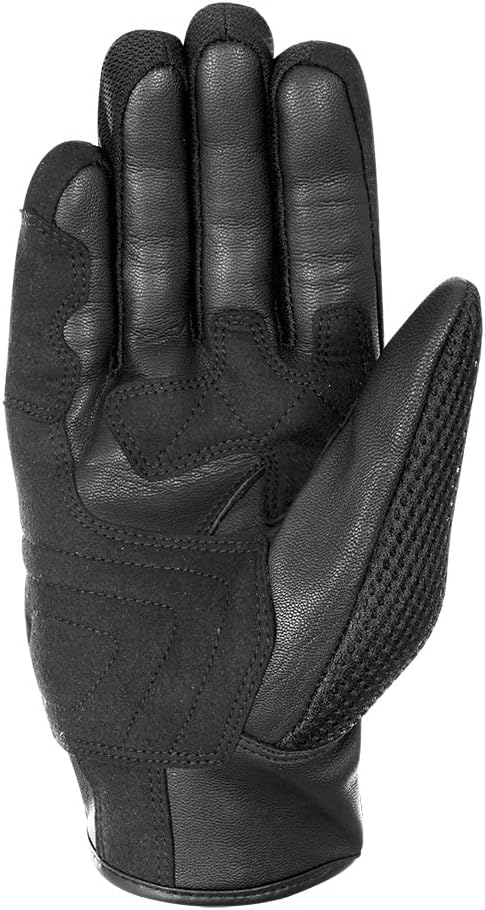 Oxford Brisbane Air Herren Kurzer Sommerhandschuh Tech Black XXL, Tech Black XXL