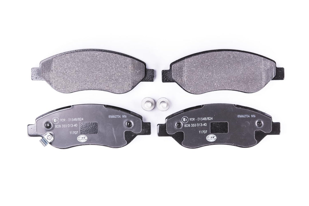 HELLA PAGID 8DB 355 013-401 Bremsbelagsatz - T1707 - Dicke/Stärke: 19mm - Bremssystem: Bosch - nicht
