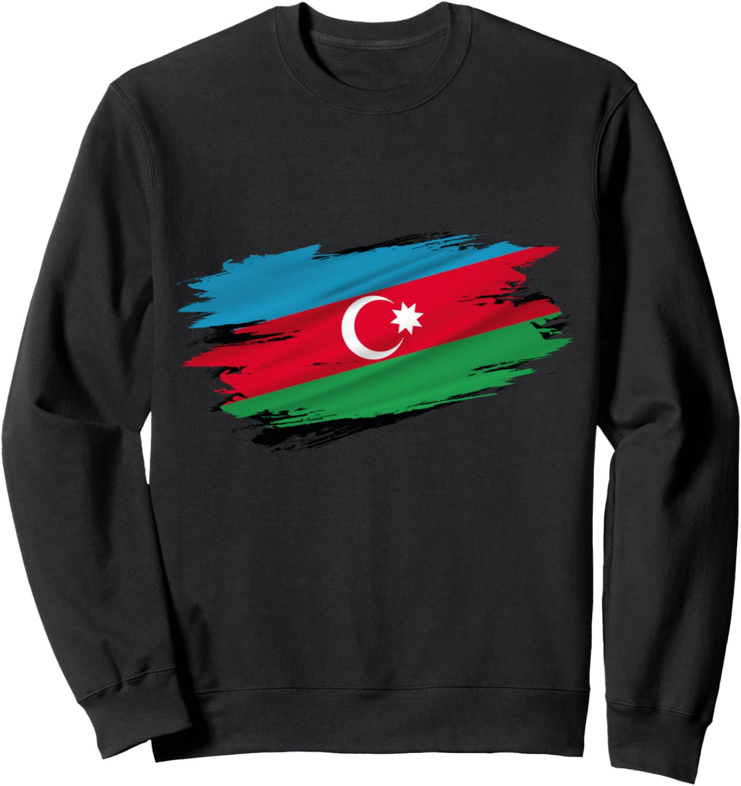 Aserbaidschan Flagge Azerbaijan Sweatshirt