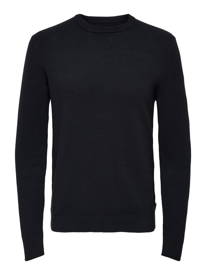 ONLY & SONS Male Strickpullover ONSPHIL Pullover S Dark Navy, S Dark Navy