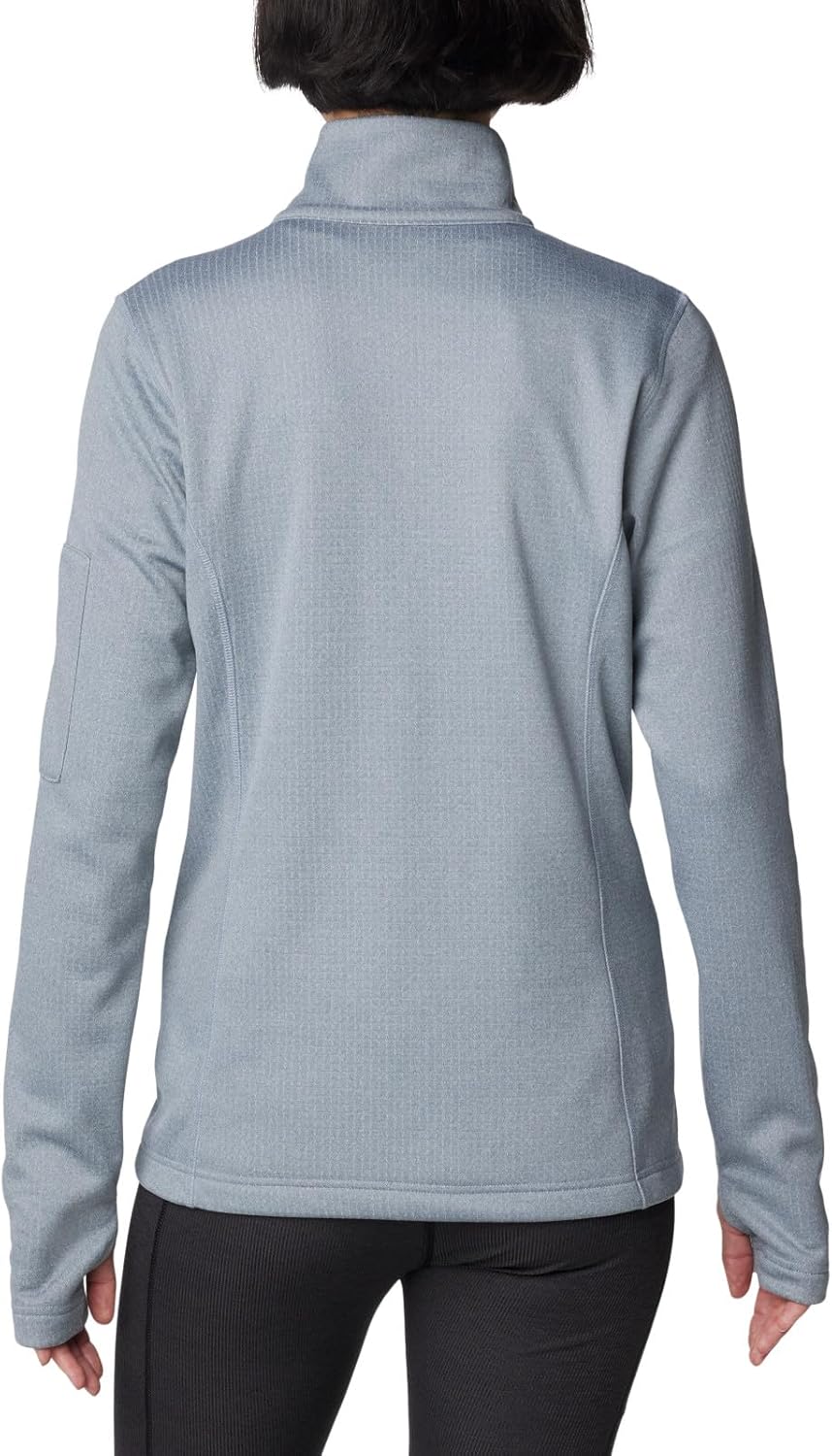 Columbia Damen Park View Grid Fleece 1X Cirrus Grau, 1X Cirrus Grau