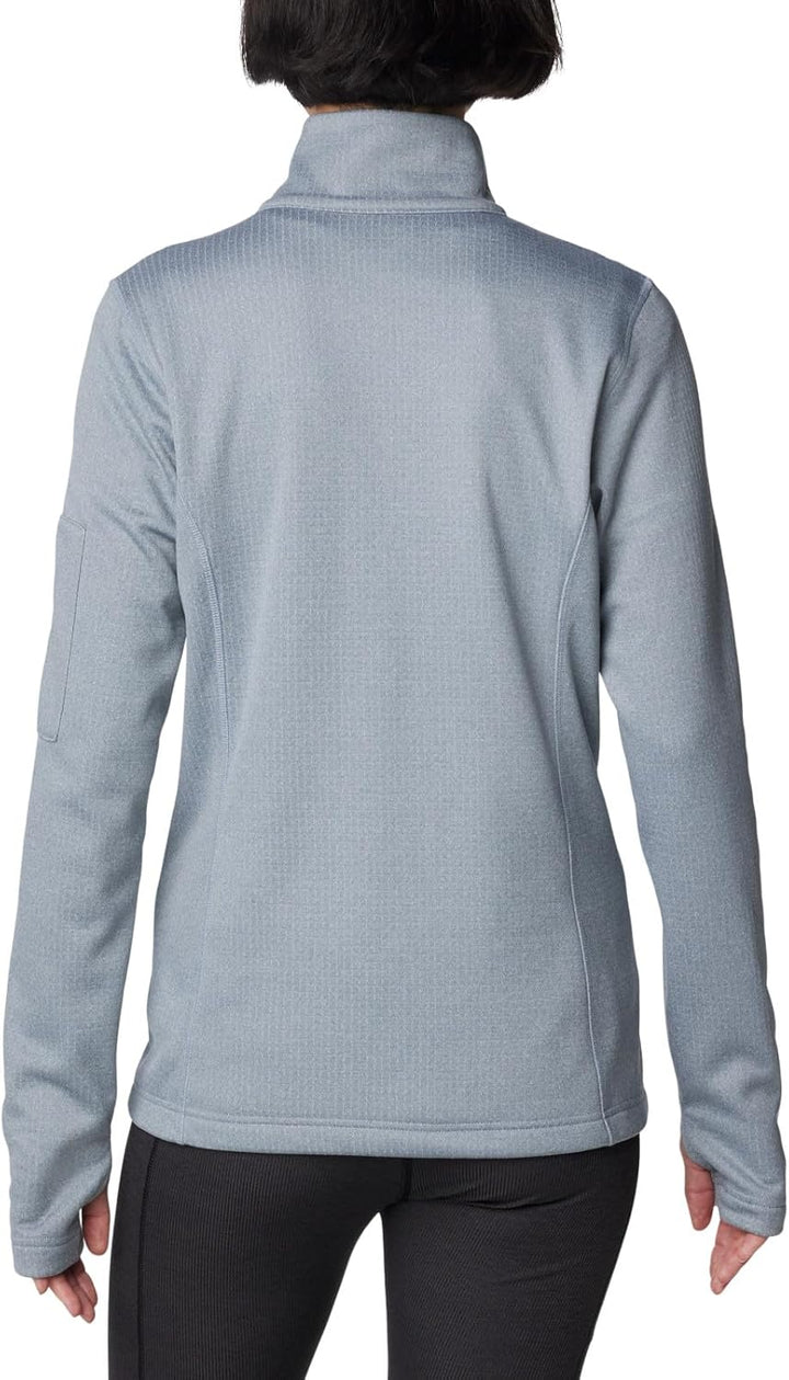 Columbia Damen Park View Grid Fleece 1X Cirrus Grau, 1X Cirrus Grau