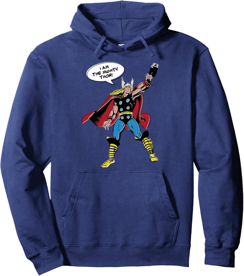 Marvel The Mighty Thor Simple Comic Bubble Pullover Hoodie
