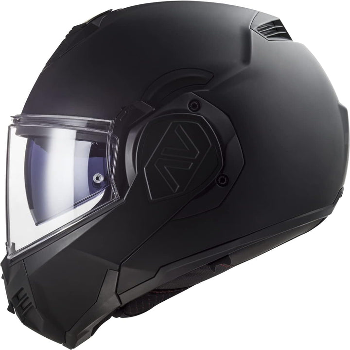 LS2, Modularhelme motorrad ADVANT NOIR, XXXL 3XL BLACK FULL MAT, 3XL BLACK FULL MAT