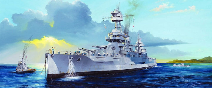 Trumpeter 1/350 BB-34 Plastikmodellbausatz eines WWI Schlachtschiffes USS New York, Mehrfarbig, TSM-