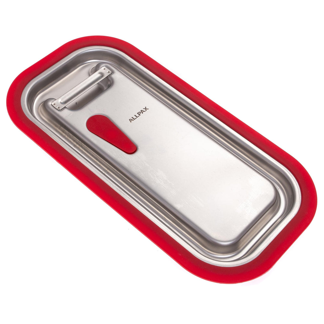 GN-Deckel 1/3 mit Silikon-Dichtung - mit Loch zur Rückbelüftung - spülmaschinenfest - Hitzebeständig