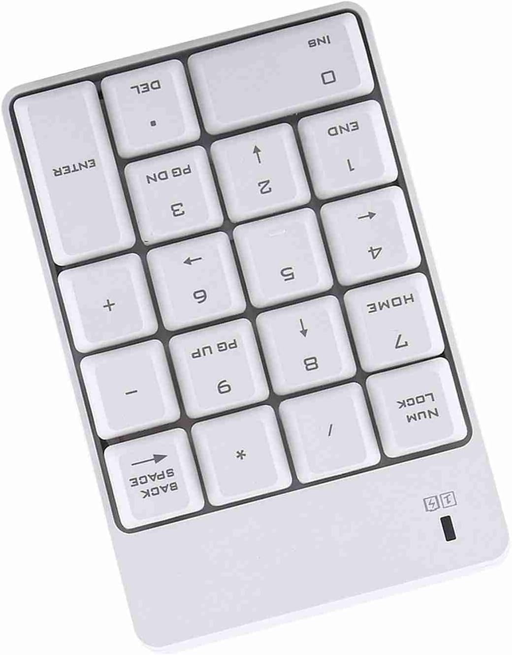 Wireless USB Numpad, 2,4 GHz -Nummer Tastatur -Kompakt -Design für Notebook -Benutzer, Kompatibel mi