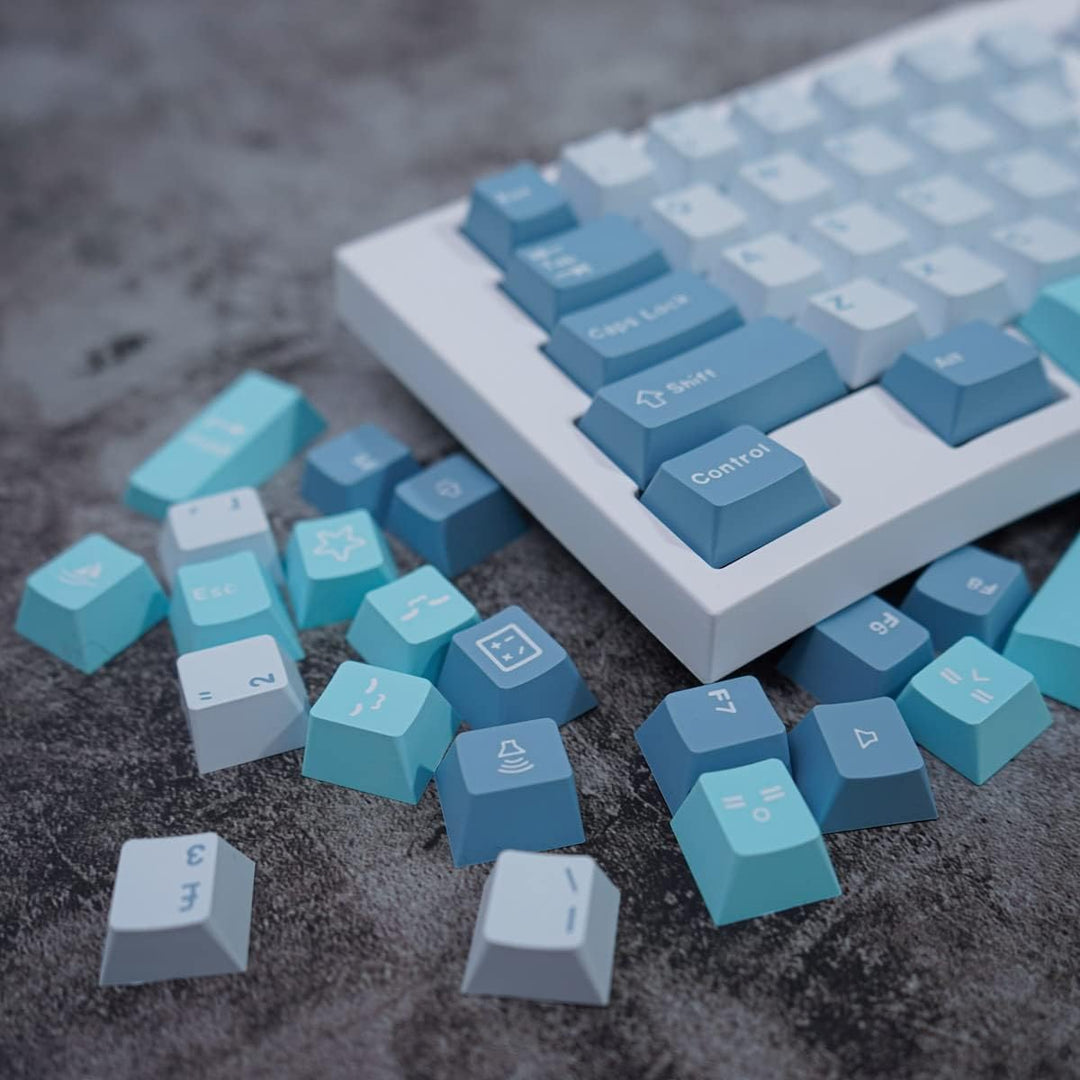 172 Tasten Double Shot Shoko Tastenkappen Cherry Profile Fit for 61/64/87/104/108 Cherry Mx Switches
